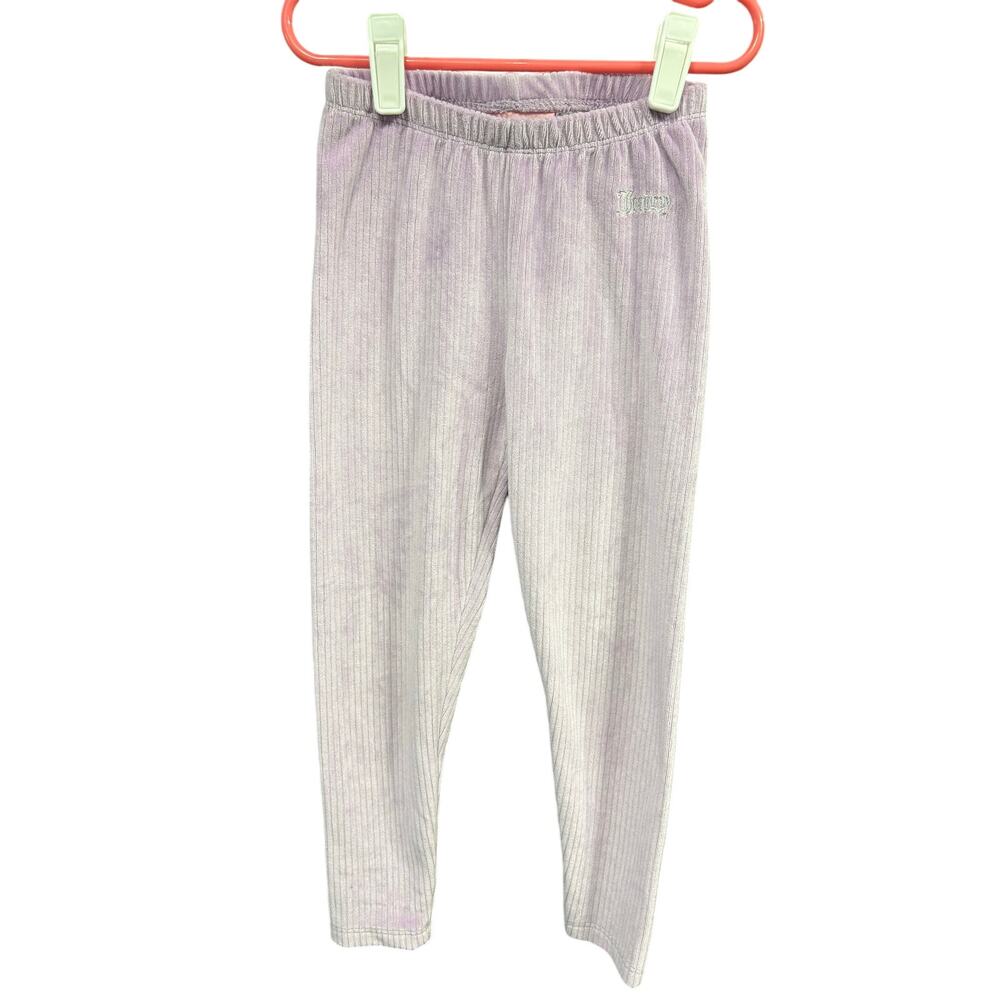 Purple Ribbed Pants - Juice Couture - 5